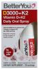 BETTERYOU: D3000 Vitamin D Oral Spray, 15 ml
