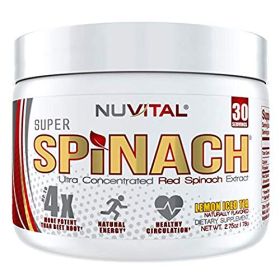 NUVITAL HEALTH: Super Spinach Peach Mango Powder, 2.75 oz