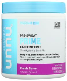 NUUN: Pre Sweat Prime Caffeine Orange Flavored, 9 oz