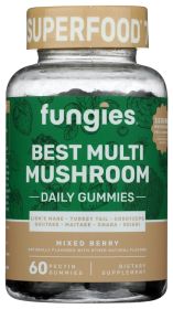 FUNGIES: Lions Mane Mushroom Gummies, 60 pc