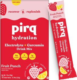 PIRQ: Lemon Lime Hydration Drink Mix, 10 pk