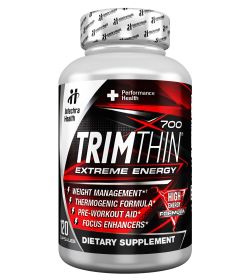 TRIMTHIN X700 Diet Pills - Pre-Workout Formula - 120 Tablets