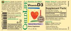 Childlife-Nutrition For Kids Vitamin D3 (1x1OZ )