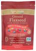 SPECTRUM ESSENTIAL: Ground Flaxseed With Mixed Berries, 12 oz