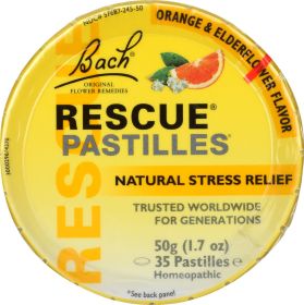 BACH ORIGINAL FLOWER ESSENCES: Rescue Remedy Natural Stress Relief (Option: 10ML)