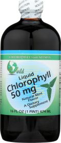WORLD ORGANIC: Liquid Chlorophyll 100mg (Option: 8OZ)