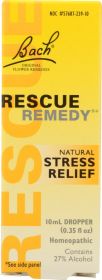 BACH ORIGINAL FLOWER ESSENCES: Rescue Remedy Natural Stress Relief (Option: 20ML)
