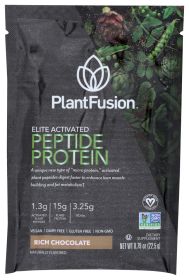 PLANTFUSION: Elite Activated Peptide Protein Rich Chocolate (Option: 15.87OZ)