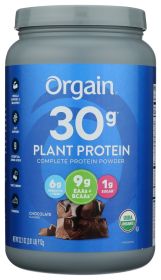 ORGAIN: Chocolate Flavored Sport Protein (Option: 1.26LB)